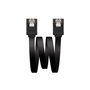 Nanocable Cable de Datos SATA III 6G con Anclajes, 0.5m, Negro